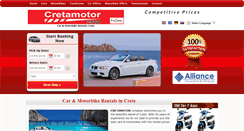 Desktop Screenshot of cretamotor.gr