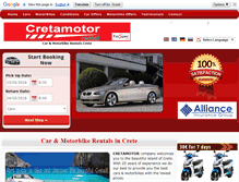 Tablet Screenshot of cretamotor.gr